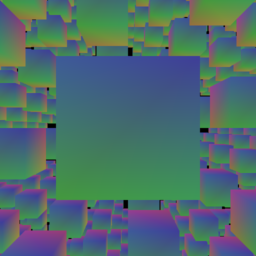 centered cube